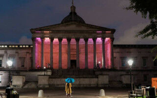 UCL, home of GDI Hub, joins landmark light up to tackle global disability discrimination