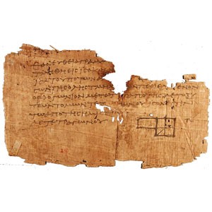One of the oldest and most complete diagrams from Euclid&rsquo;s Elements of Geo