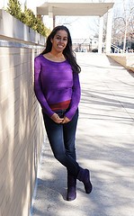 Credit: Kristen Devlin 						 Blair Porterfield, a Penn State astronomy major, s