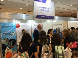 University of Stuttgart at education fairs in Brazil and Argentina