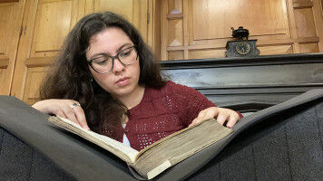 Unpublished manuscript of an epic poem about Columbus' voyages, discovered in Montserrat