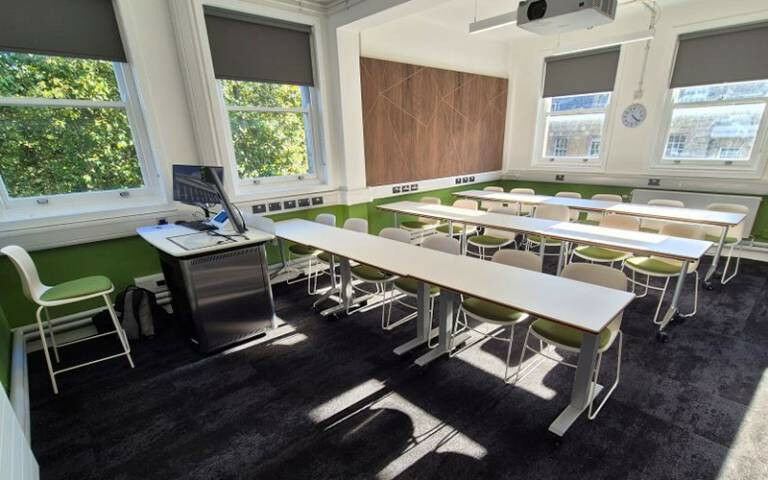 Photo of Archaeology 412 - a refurbished teaching space using natural colours an