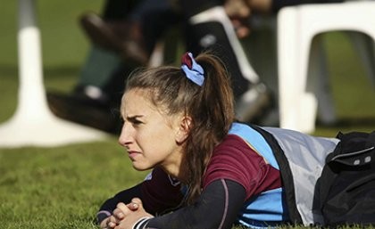 Team UQ&rsquo;s Mackenzie Sadler by Karen Watson/Rugby Australia.