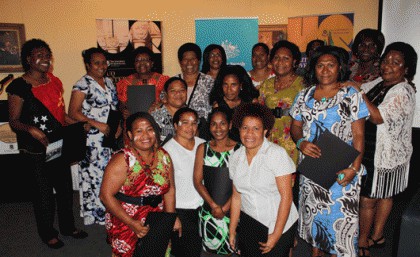 Australia Awards Fellowship-PNG recipients who graduated from a tailored Graduat