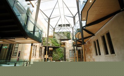 The Global Change Institute won the David Oppenheim Award for Sustainable Archit