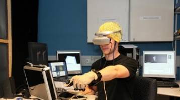 Using virtual reality to recover from a cerebro-vascular accident