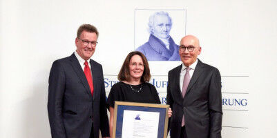 Walter Heindel and Stefanie Weigel receive Hufeland Prize
