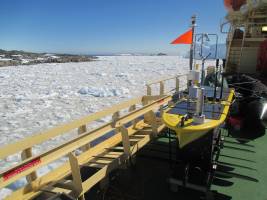 Wave Glider surfs across stormy Drake Passage in Antarctica