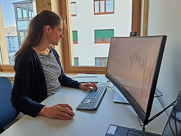 Manuela Brunner at work: The scientist is committed to tackling imbalances in th