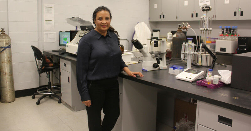 Environmental engineer Martha Dagnew was recognized for her research on threats