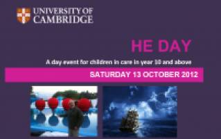 What are the odds? Professor Risk encourages young people in care to aim high