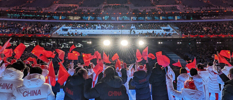 Staged for a global audience: At the Beijing Winter Olympics, China presented it
