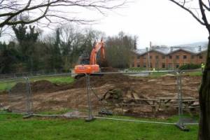 Work begins on new childcare building